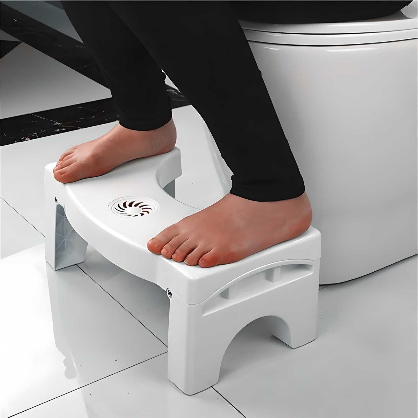 Potty Training Stool with Air Freshener Slot