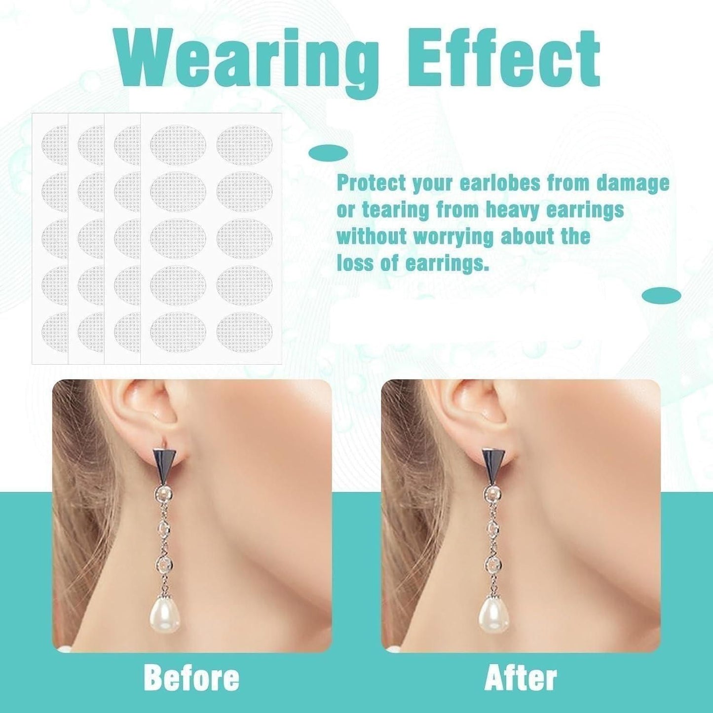 Earlobe Support Patches