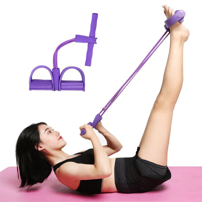 NEW Yoga Pedal Puller Resistance Band Fitness Equipment