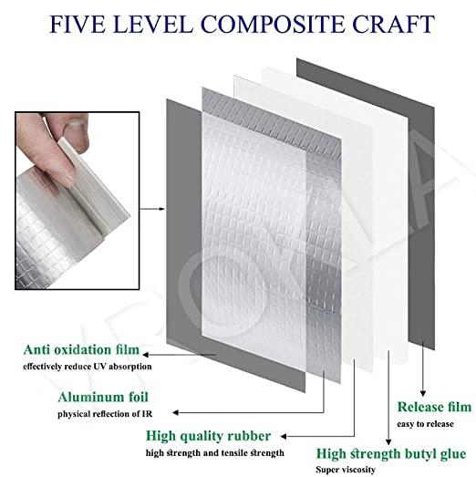 Water Leakage Solution Aluminum Foil Adhesive Tape